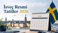 İsveç tatil günleri 2026