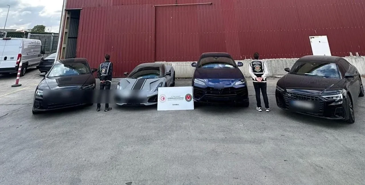 288 Milyon TL’lik lüks araç operasyonu