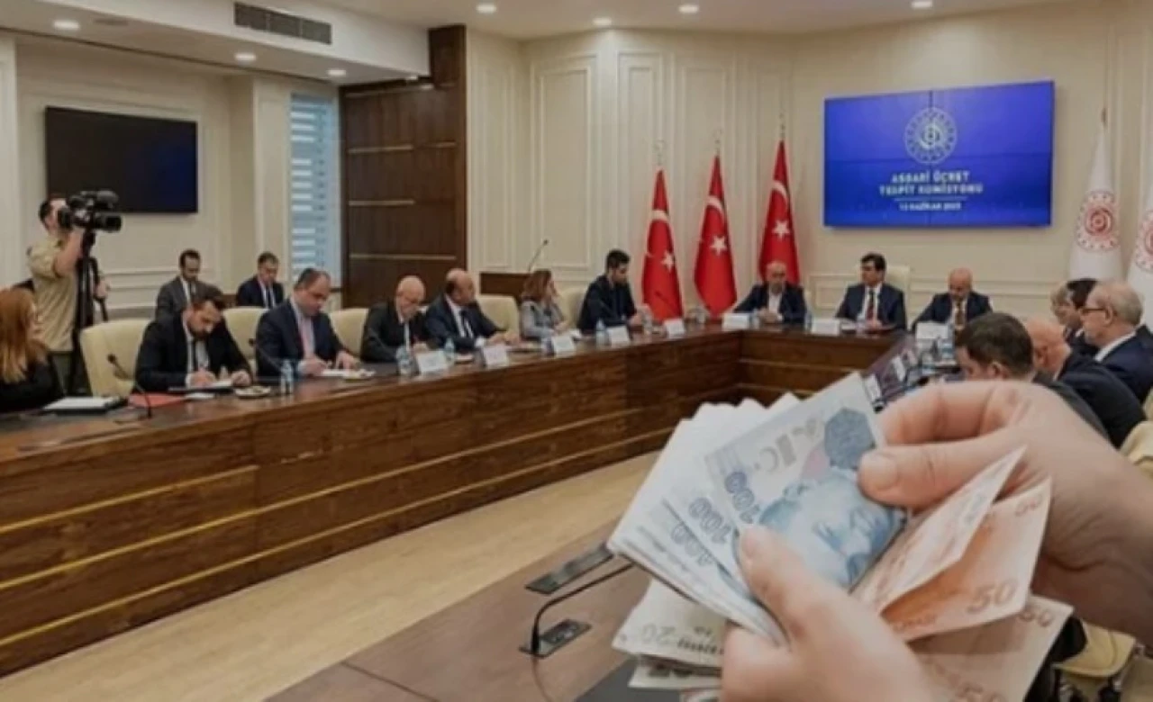 Bakanlıkta asgari ücret zirvesi sona erdi