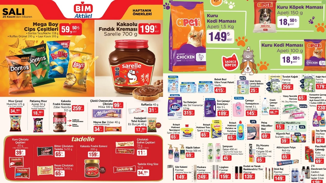 Bütçe dostu market hamlesi BİM’den geldi: İndirim listesi açıklandı