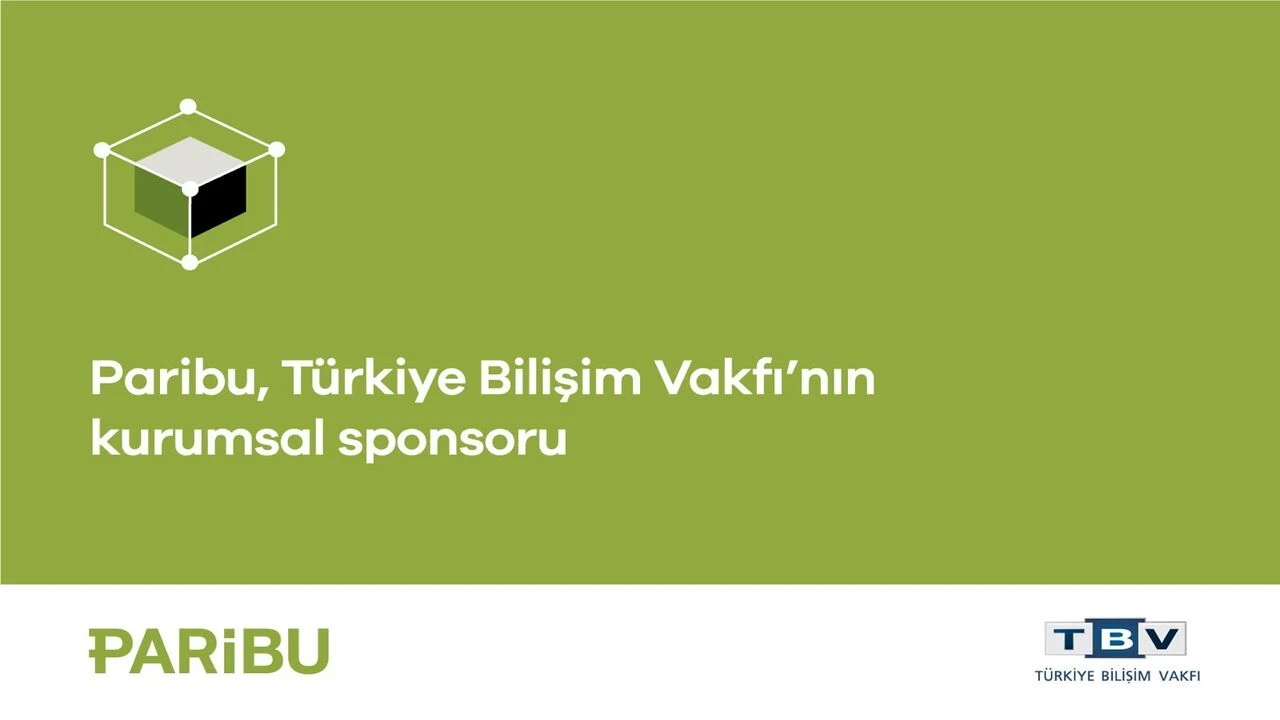 Paribu, Türkiye Bilişim Vakfı’nın kurumsal sponsoru oldu