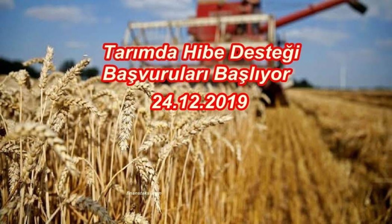 Tarımda Hibe Desteği Başvurusu Yarın Başlıyor!