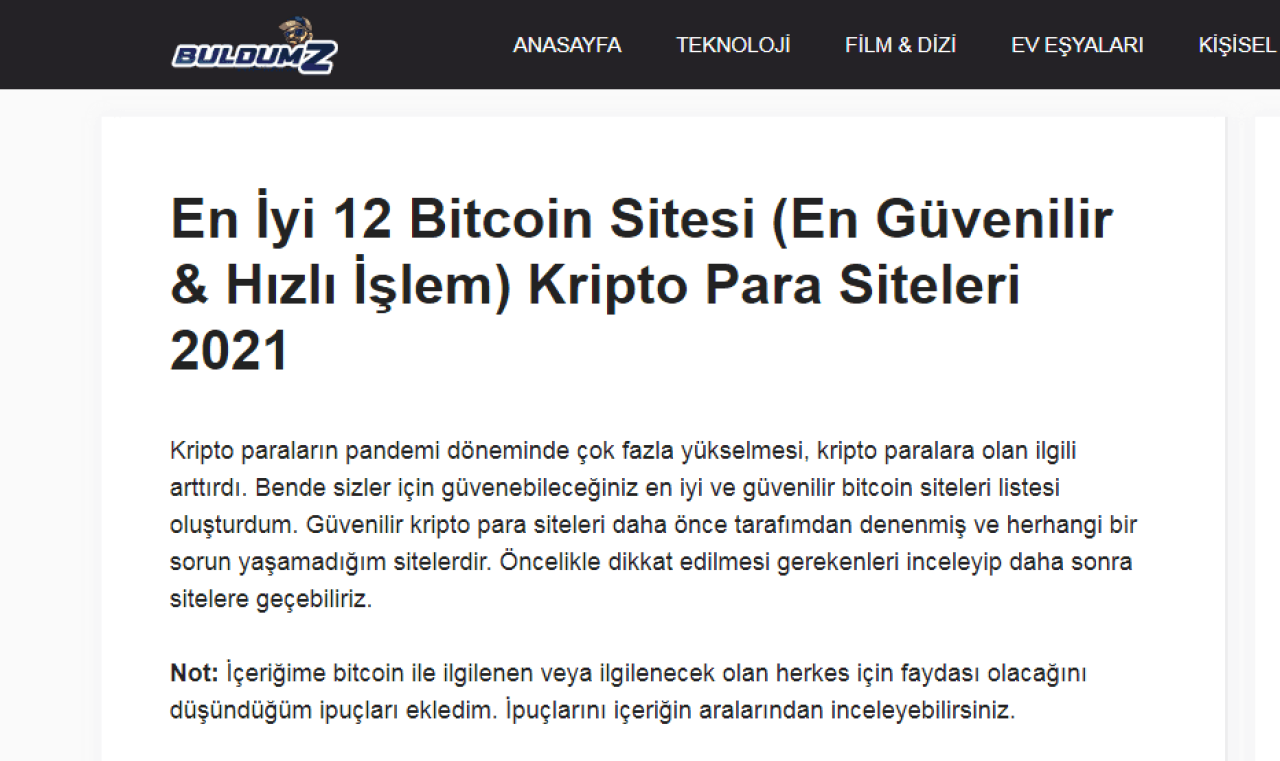 Bitcoin Almak İçin 10 Neden!