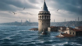 İstanbul, su baskını riski taşıyan 36 şehir arasında