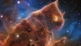 Hubble ve Webb aynı yıldız oluşum bölgesini inceledi