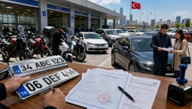 Araç kayıtlarında aylık artış yaşandı
