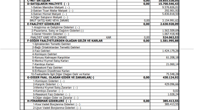 PRZMA: Prizma Gelir Tablosu Kar Yazdı