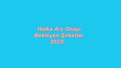 Halka Arz Onayı Bekleyen Şirketler 2023!