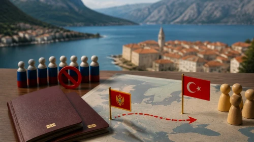 Karadağ'da vize uygulaması 1 Kasım'da başlıyor