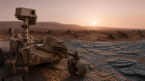 Curiosity’den Mars’ta Ayrıntılı Şafak Görüntüsü