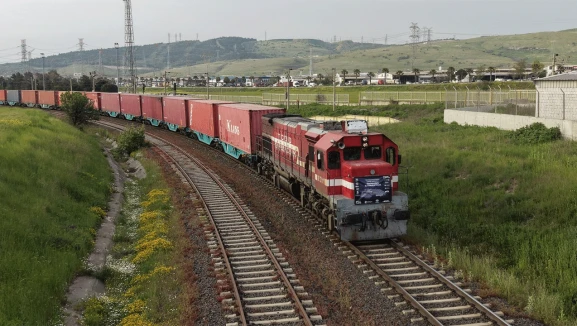 İzmir’den Şanghay’a ilk blok tren seferi başladı