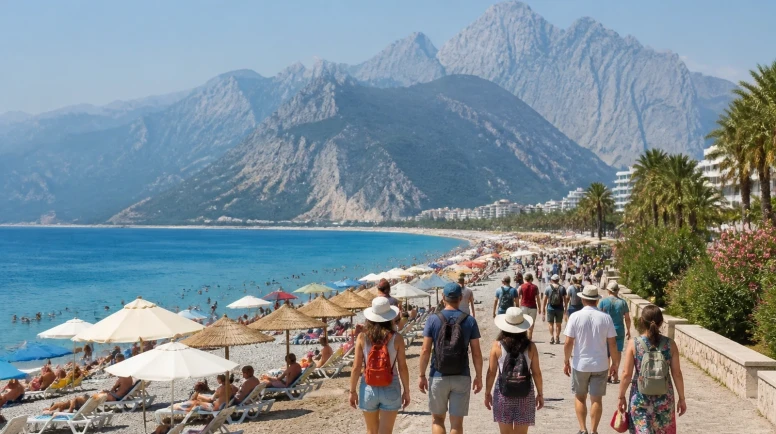 Antalya’da yabancı turist sayısı 15 milyon 67 bine çıktı