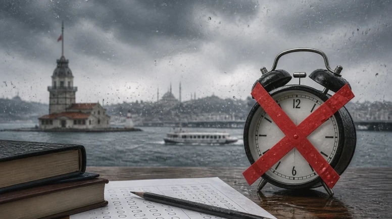 İstanbul’daki ÖSYM sınavları yağış nedeniyle ertelendi