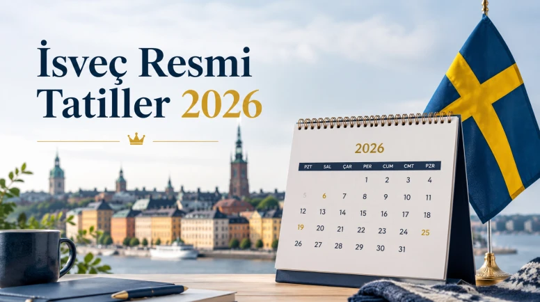 İsveç tatil günleri 2026