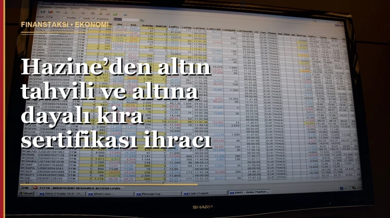 Hazine’den altın bazlı ihraç