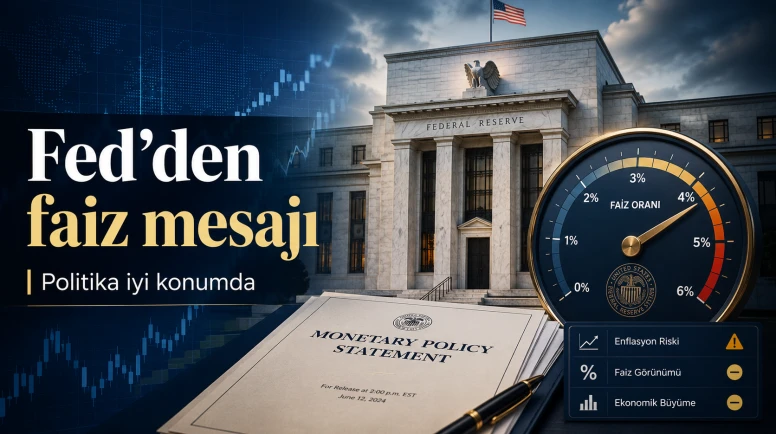 Fed’den faiz mesajı geldi