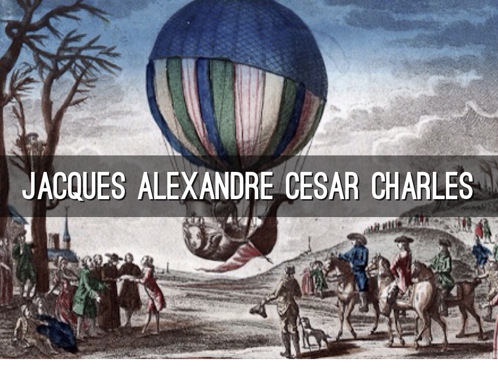 Hidrojenli Balonu Kim İcat Etti Jacques Charles Kimdir?