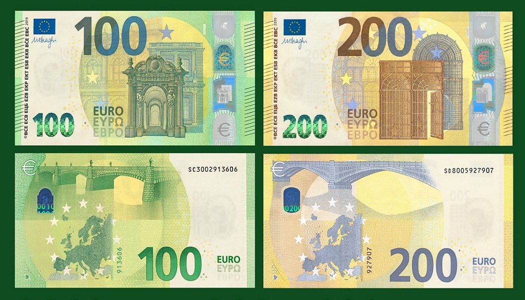 Yeni 100 Euro ve Yeni 200 Euro Çıkıyor!
